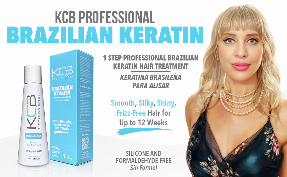 KCB Professional Smooth Conditioner for Smoothing and Hair Frizz Control. Nourishes, Revitalizes, Detangle, All Hair Types, 10.14 Fl oz / 300ml. Enriched with Jojoba Oil, Coconut and Cocoa Butter.